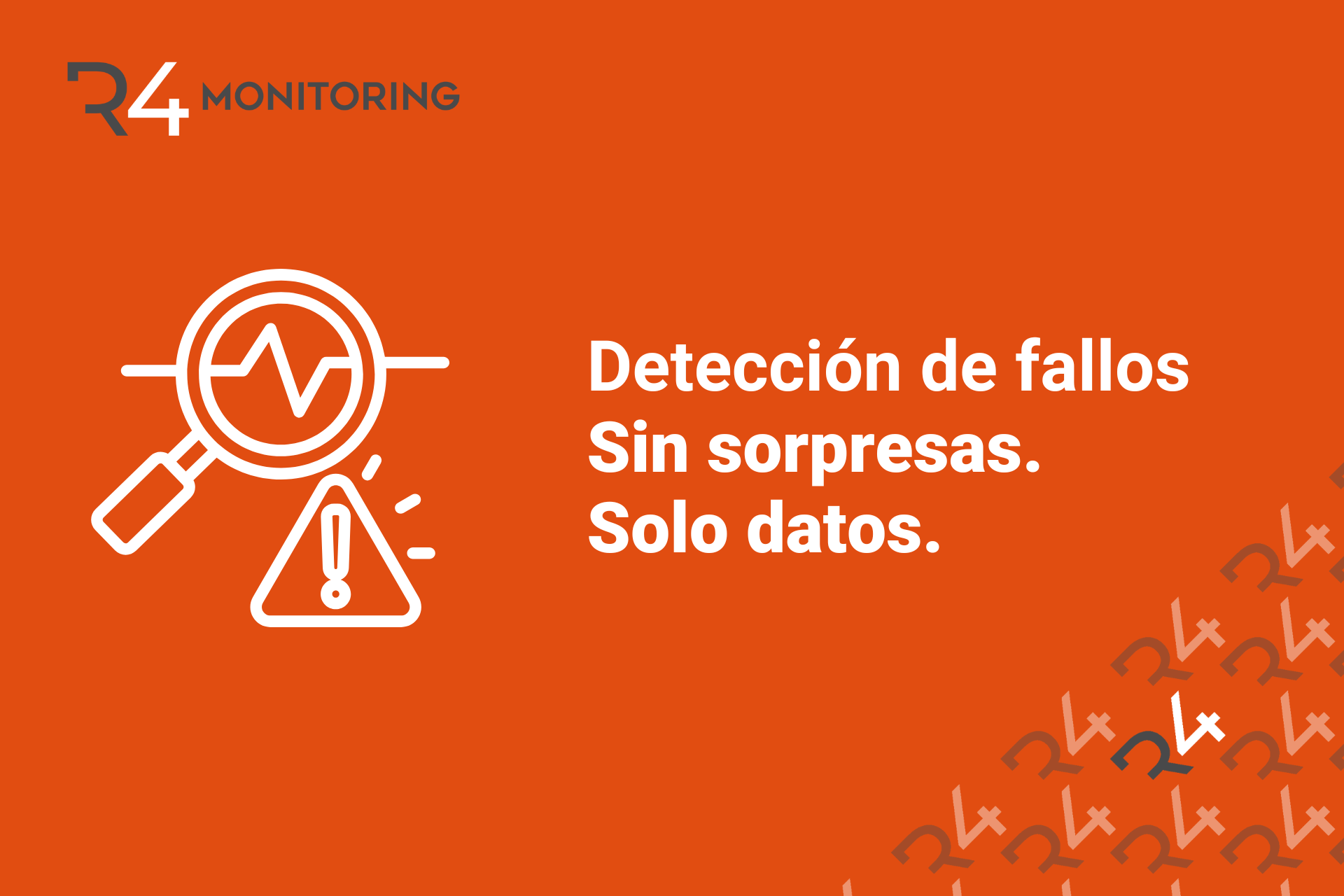 We’ve integrated an advanced Failure Detection system into R4 Monitoring, designed to detect malfunctions in real time on any equipment used in the waste, transport, or recycling sector.