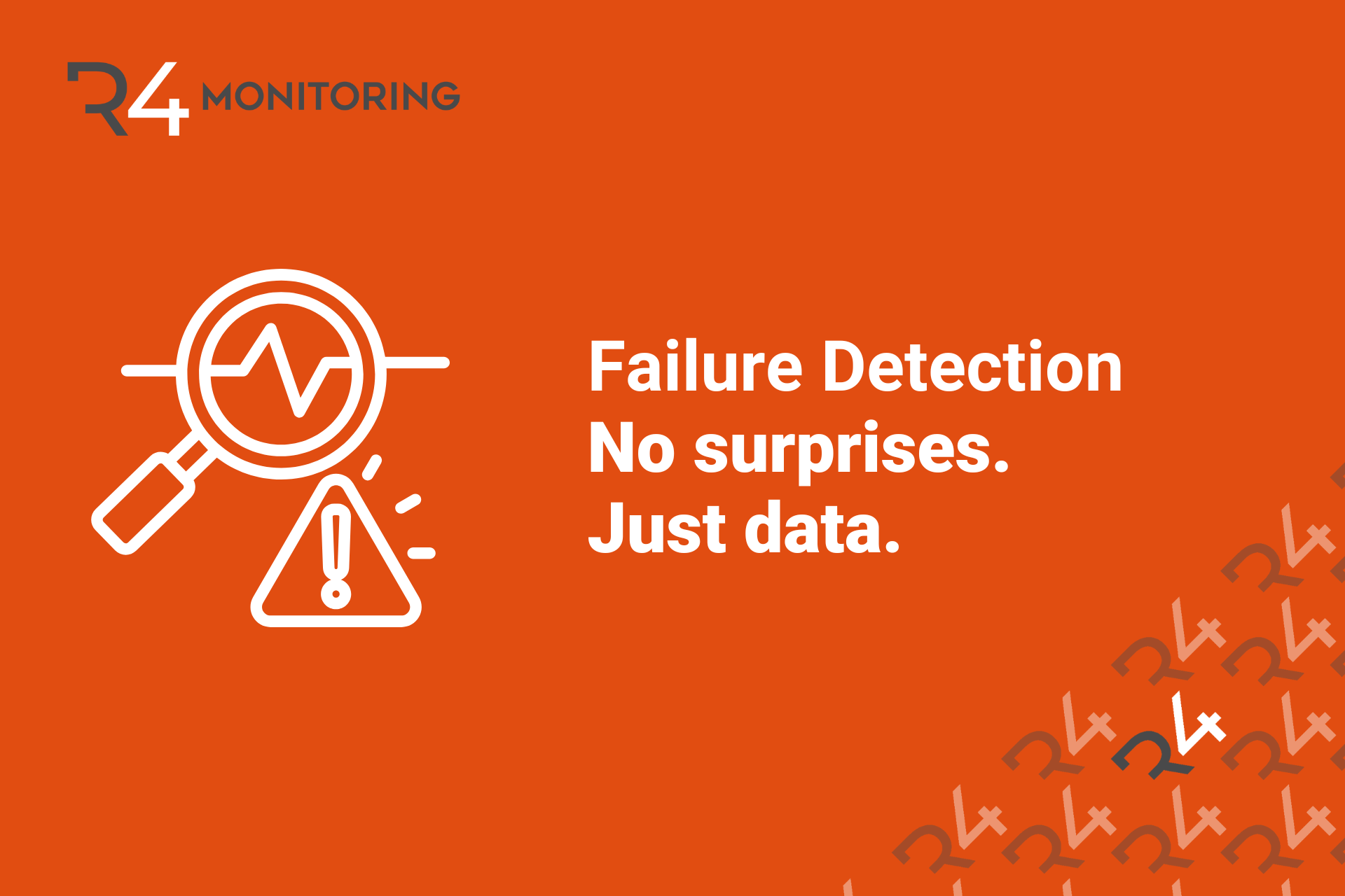 We’ve integrated an advanced Failure Detection system into R4 Monitoring, designed to detect malfunctions in real time on any equipment used in the waste, transport, or recycling sector.