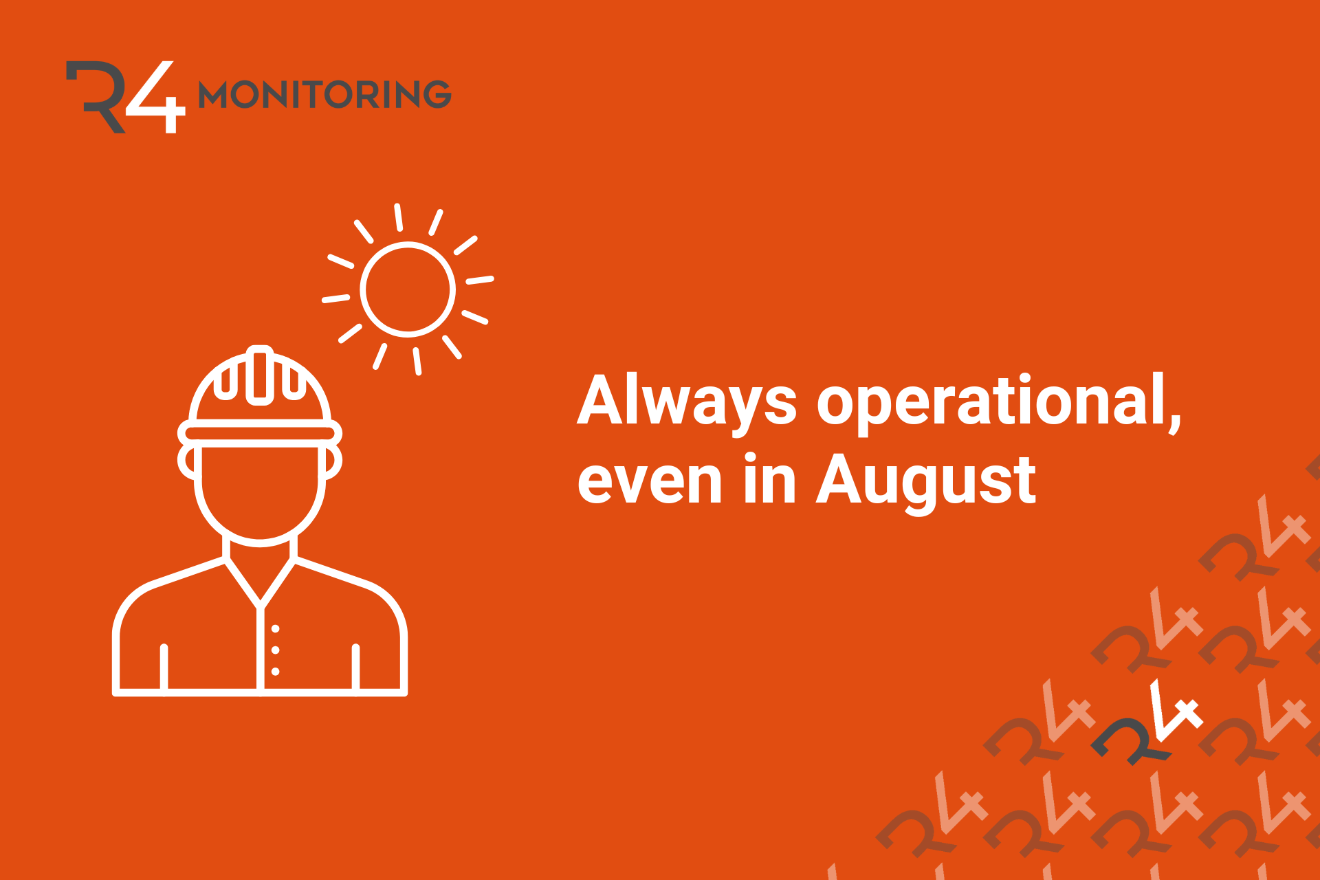 Our customer support service remains active throughout the summer, with only one exception: Friday, August 15, when our offices will be closed in observance of the Assumption of Mary holiday.